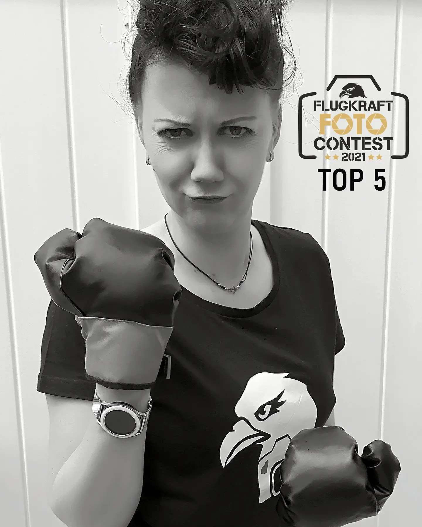 Fotocontest 2021 – 1. Ein Selbstportrait in schwarz-weiß