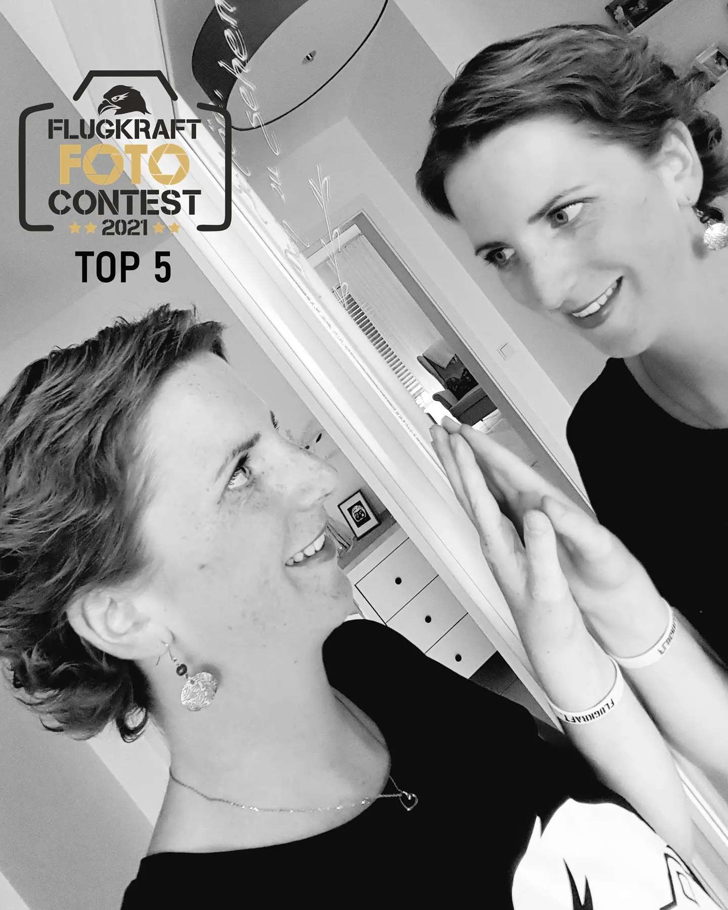 Fotocontest 2021 – 1. Ein Selbstportrait in schwarz-weiß