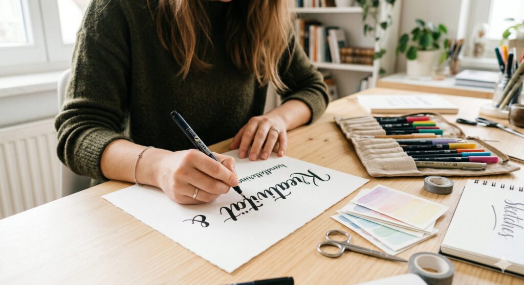 flugkraft workshop handlettering