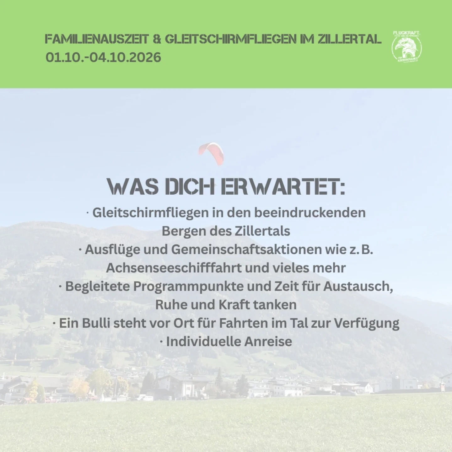 Familienauszeit mit Gleitschirmfliegen im Zillertal – Bild 2