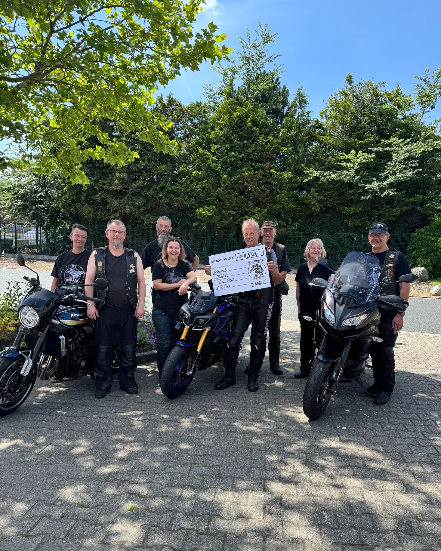 500 Euro vom Motorradclub MC Vörden