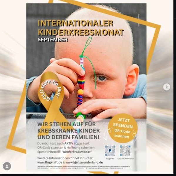 Gemeinsam für mehr Hoffnung im Kinderkrebsmonat