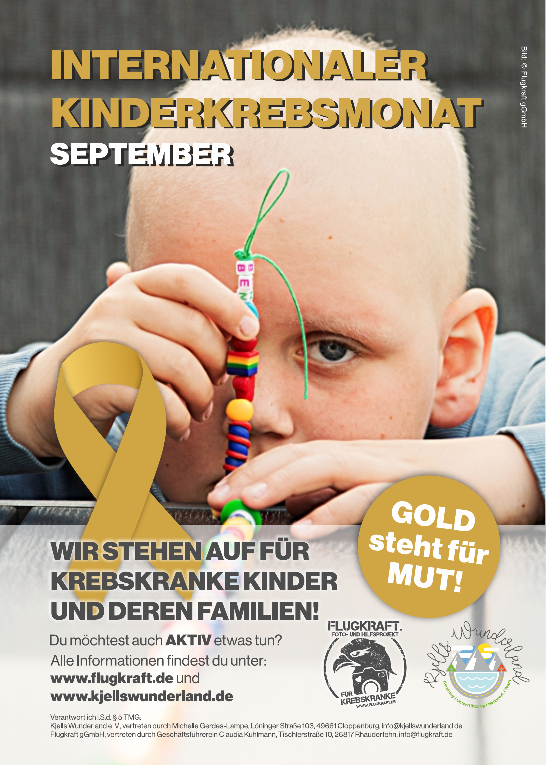 Gemeinsam für mehr Hoffnung im Kinderkrebsmonat