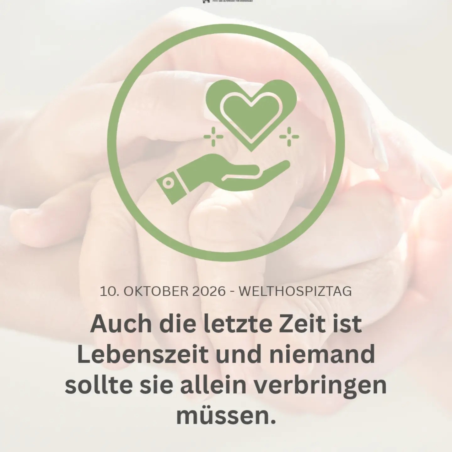 Welthospiztag: Menschlichkeit bis zuletzt